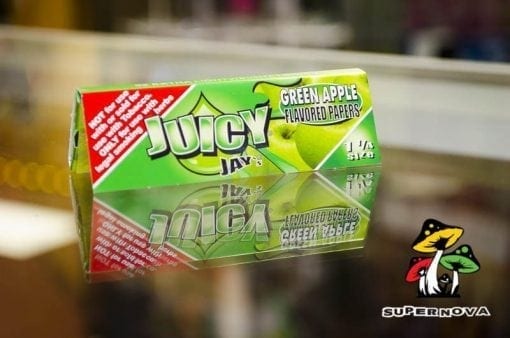 Green Apple Juicy Jay Rolling Papers