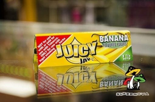 Banana Flavor Juicy Jay Rolling Papers