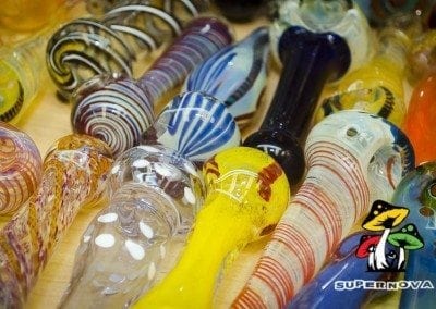 Psychedelic Glass Hand Pipes
