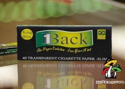 1Back Transparent Rolling Papers