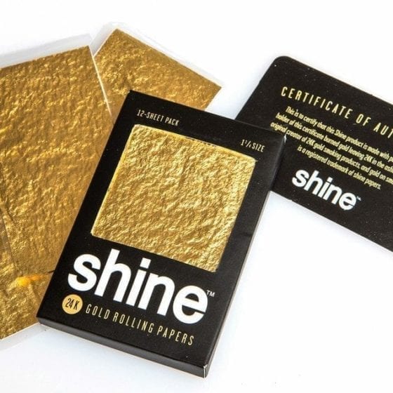 TYGA 24K Gold Shine Rolling Papers