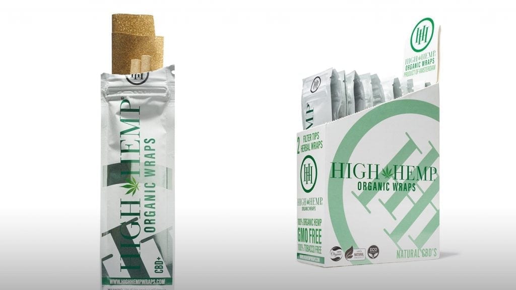 High Hemp Herbal Vegan Tobacco Free Wraps