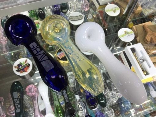 45mm Grav Large Spoon Pipes