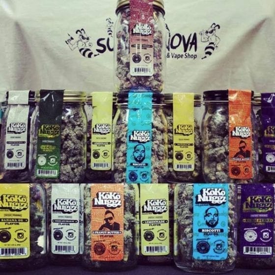 Photo of a variety of Koko Nuggz Flavors