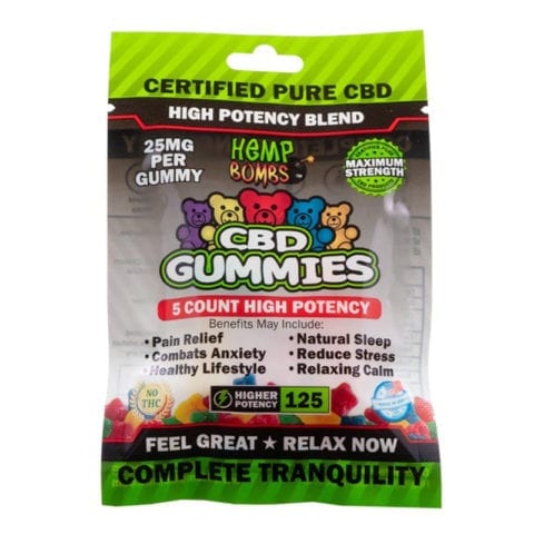 Hemp Bombs High Potency CBD Gummies - SuperNova Smoke Shop