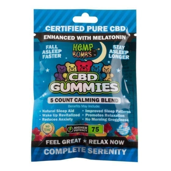 Zombi Sleepwalker Blend Gummies, 2500mg