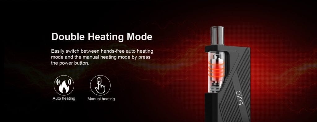 Airis Dabble Details - Double Heating Mode 