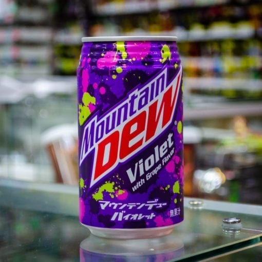 Mountain Dew Violet 12oz Can