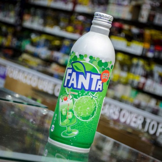 Fanta Melon Cream Soda From Exotic Soda Co