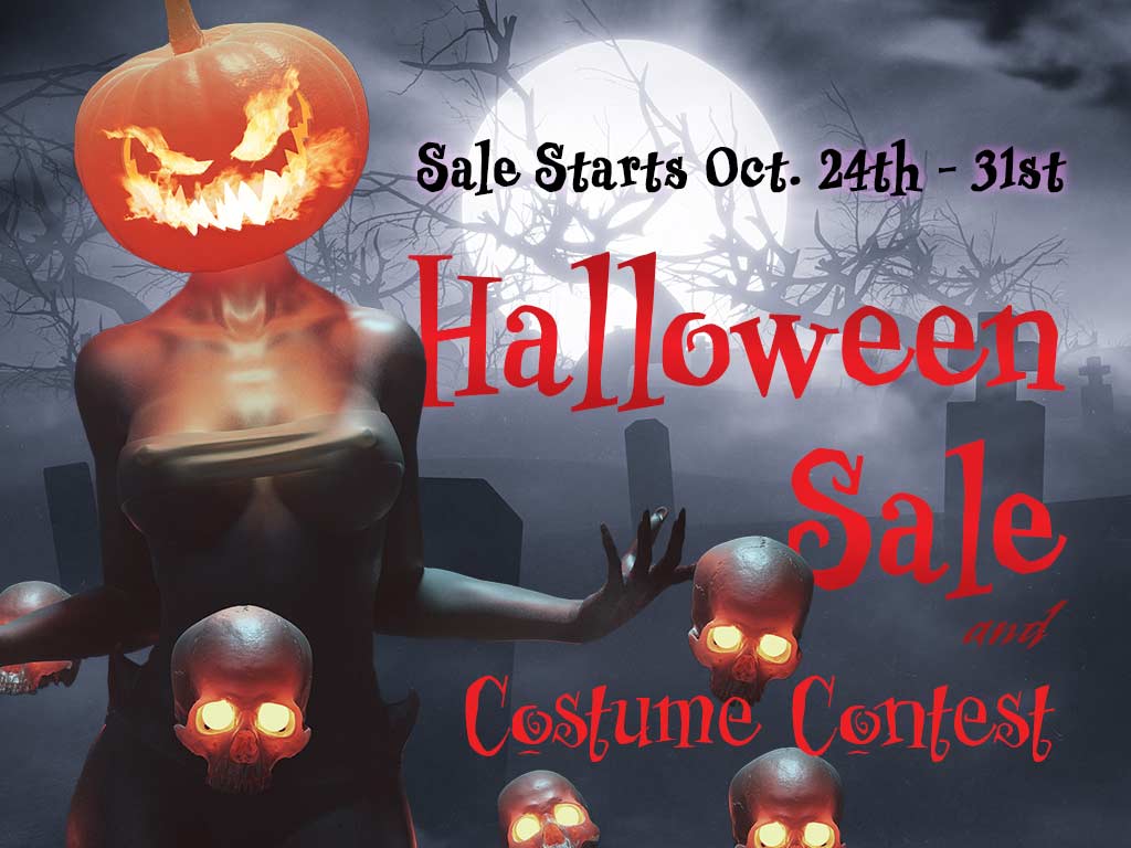 Halloween Sale and Costume Contest 